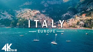 FLYING OVER ITALY (4K UHD) - Relaxing Music Along With Beautiful Nature Videos - 4K Video Ultra HD