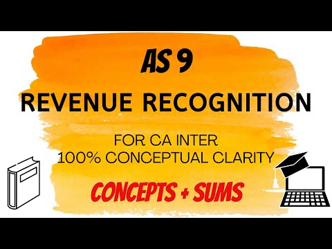 AS 9 in ENGLISH - Revenue Recognition - CA Intermediate