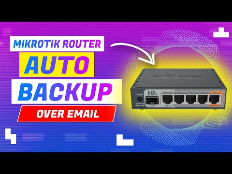 How To Automatically Send Router Backup Over Email in Mikrotik Router