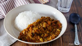 [Soy meat keema curry] Delicious and healthy! High protein and low fat ♪