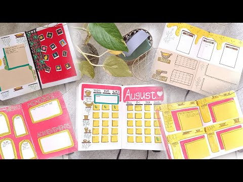 August Bullet journal.!!!(Bu-jo)