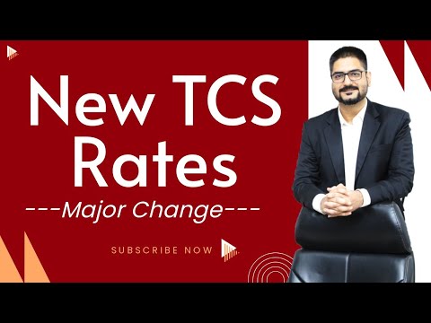 New TCS Rates | Major Change in TCS Rates from 1 October 2023 | by CA Kushal Soni