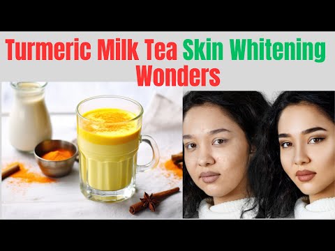 How To Brighten Your Skin With Turmeric Milk Tea - Turmeric Milk Tea