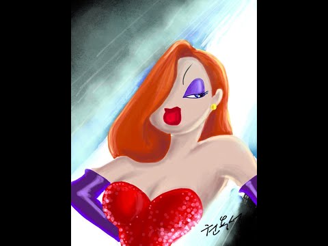 'Why don't you do right' Male Cover in the style of Jessica Rabbit