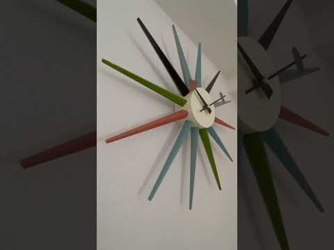 George nelson sunburst clock