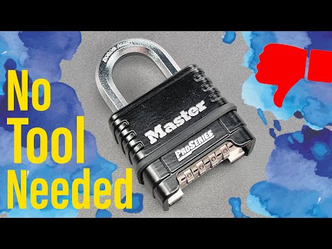 [1521] Decoding Master Combination Padlock (Model 1178)