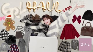 【GRL】グレイルで冬の購入品紹介^.ˬ.^‼️☃️可愛いお洋服服いっぱいです🎅🏻🤎