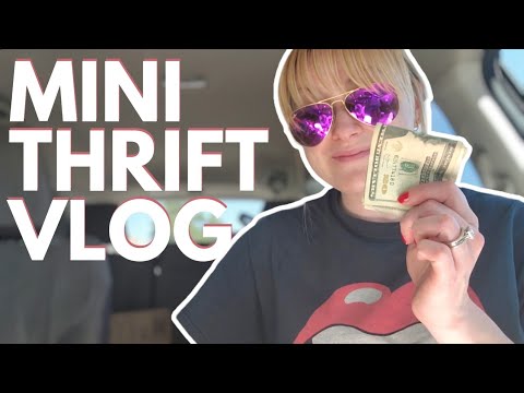 Spending money to make money | Come Thrifting with me | Mini Thrift Vlog | Full time Reseller