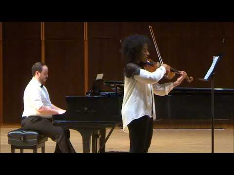 GSU Student Concert Series~Arioso [J. S. Bach] Adrienne Bythwood,viola