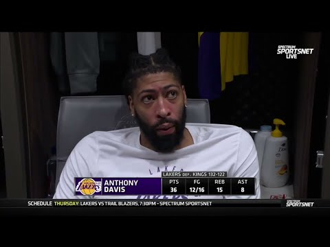 Anthony Davis sends message to LeBron James after Lakers spoil interim coach Christie's Kings debut