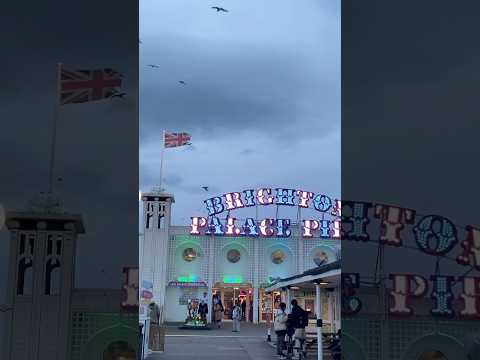 Beauty of Brighton pier at night