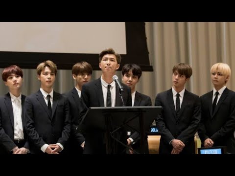 BTS' Speech at the 2021 UN General Assembly, About the Canceled BTS Tour, Youth, Climate Change,