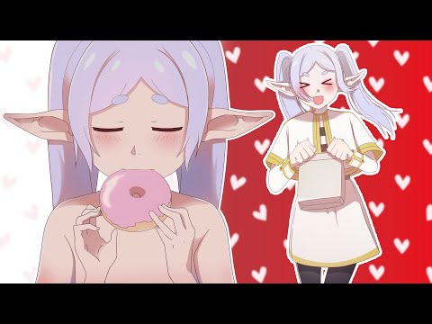 Donut-eating magic! | Frieren Beyond Journey's End Animation