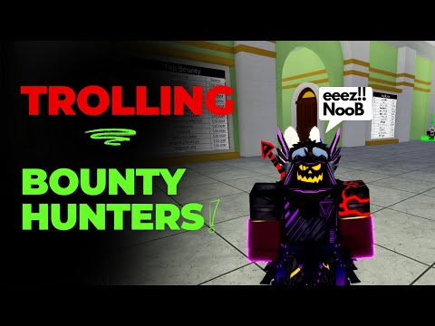 Trolling Bounty Hunters in Blox Fruits