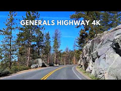 Sequoia & Kings Canyon National Park | Generals Highway 4K Drive