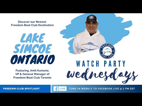 Freedom Social | Watch Party Wednesday | Club Spotlight Lake Simcoe, Ontario with Amit Kumaria