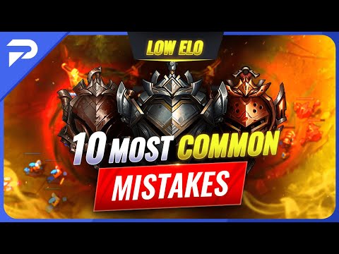 10 GAME LOSING Mistakes Low Elo Players ALWAYS Make  - League of Legends Season 13