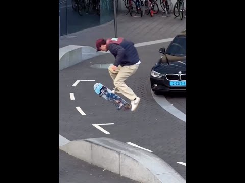 Gustavo Ribeiro, 360 Flip With No Room To Spare