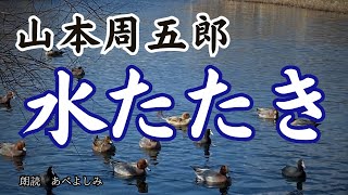 【朗読】山本周五郎「水たたき」　　朗読・あべよしみ