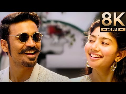 8K Remastered - Rowdy Baby | Dhanush, Sai Pallavi | Maari 2