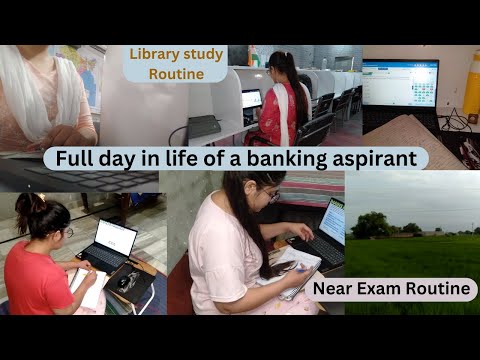 Full day in life of a banking Aspirant . Productive day study routine .#ibpsclerk #banking #bankexam