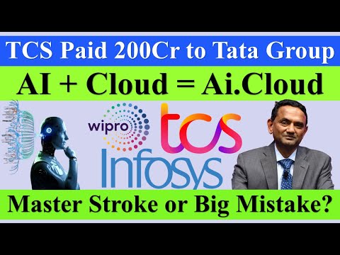 TCS Paid 200 Crore, New Ai.Cloud Unit, Will Wipro Infosys Do same? AI &Jobs #tcs #infosys #wipro #ai