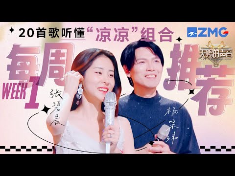 【张碧晨&杨宗纬】“凉凉”组合时隔七年再次重出江湖 《他不懂》讲述温暖情歌故事 | 天赐的声音