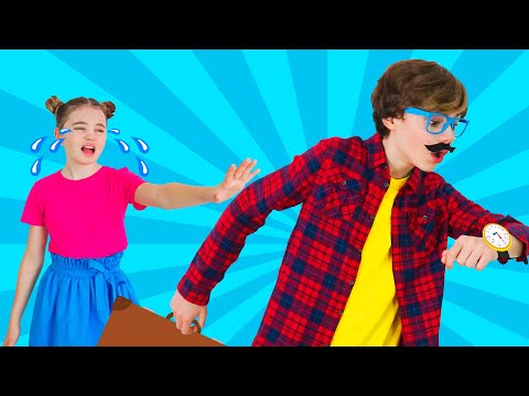 When Dad's Away Song | Kids Songs