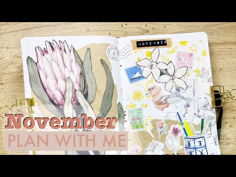 November 2020 Plan With Me | Wholesale orders for my small business | Little Coco Studio