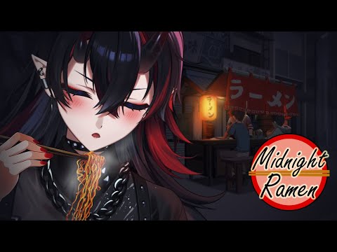 【ASMRゲーム】低音ボイスで眠れるchill実況『深夜のラーメン』for Study,Work,Sleep Relax【龍ヶ崎リン / ななしいんく】