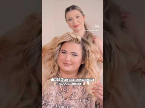 Makeup & Hair Transformation #shortsviral