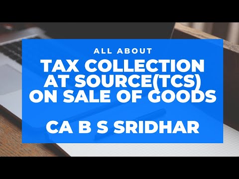 TCS on sale of goods wef 01 oct 2020  #tcs #tcs206c1h #tcsonsaleofgoods #incometax #tcs returns