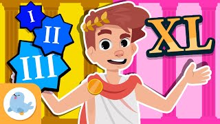 📝 ROMAN NUMERALS for Kids 🏛 Compilation