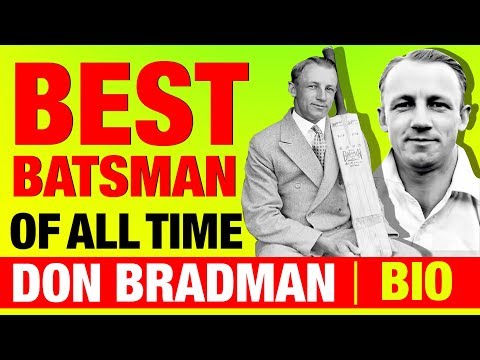 Best Batsman of All Time ▶ Sir Don Bradman (डॉन ब्रैडमैन) Biography in Hindi | Australian Cricketer