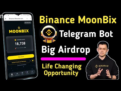 Binance MoonBix Telegram Project ! Moonbix project full review ! binance telegram bot