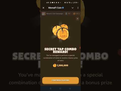 MemeFi secret code today 05 November | MemeFi coin secret tap codes today |#memefi#crypto#code