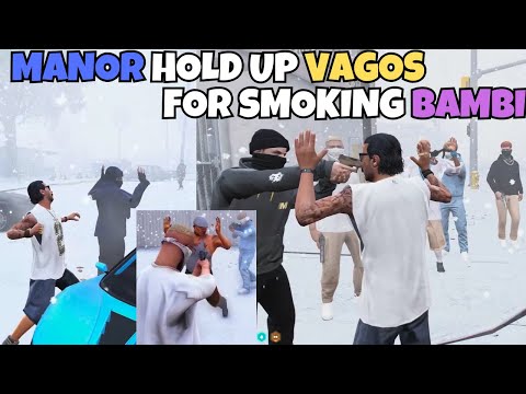 Eastside Vagos Smoke/Rob Bambi At the Barrio & Manor Hold Them Up | NOPIXEL 4.0 GTA RP