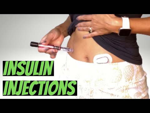 Where to Inject Insulin