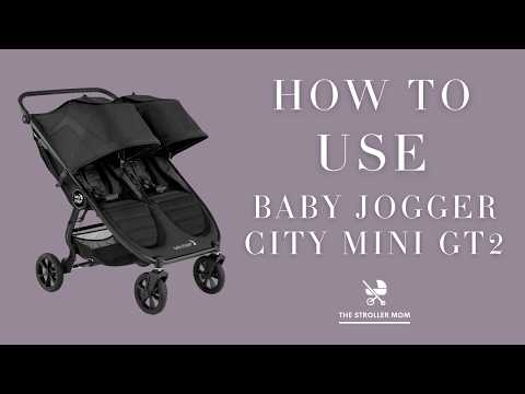 How to Use the Baby Jogger City Mini GT2 Double: Quick Start Guide