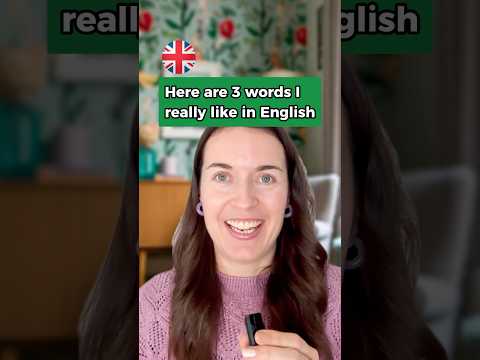 3 brilliant English words