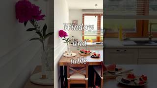 Window and table same color home ideas #home #homeinterior #interiordesign