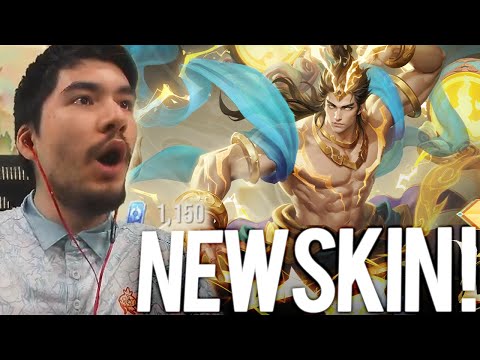 PHIL "RANK 1 LUBU" TRIES THE NEW DUNHUANG DRUMS  LU BU SKIN ! HONOR OF KINGS