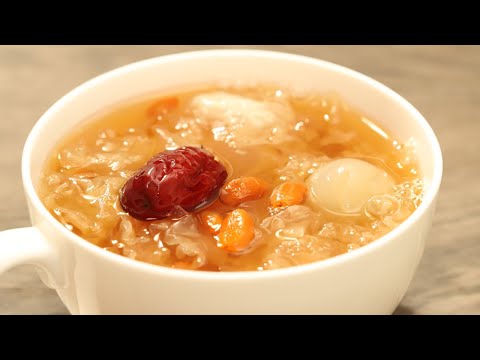 Delicious and beautiful skin! How to make medicinal dessert soup