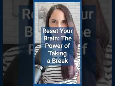 "ADHD Brain Boost: The Power of Taking Breaks"