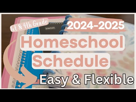 2024 2025 Homeschool Schedule | Planning Our Daily & Weekly Routine