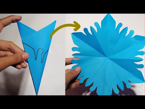 ❄️ DIY 3D Snowflake Paper/ Christmas Craft Ideas / Christmas Decor ❄️