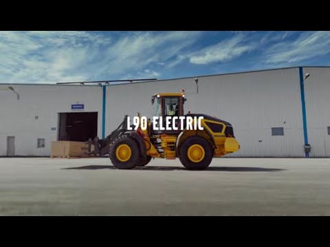 Introducing the Volvo L90 Electric: Power, Efficiency, and Zero Emissions ⚡