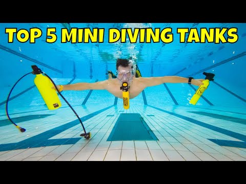 Top 5 Mini Scuba Tanks + Blu3 Nemo