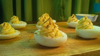 Deviled Eggs| Easy to make Deviled Eggs| Xhubby's Chubs