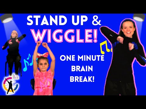 1 Minute Brain Breaks for Preschool | Movement Break for Kindergarten | Dance break for students